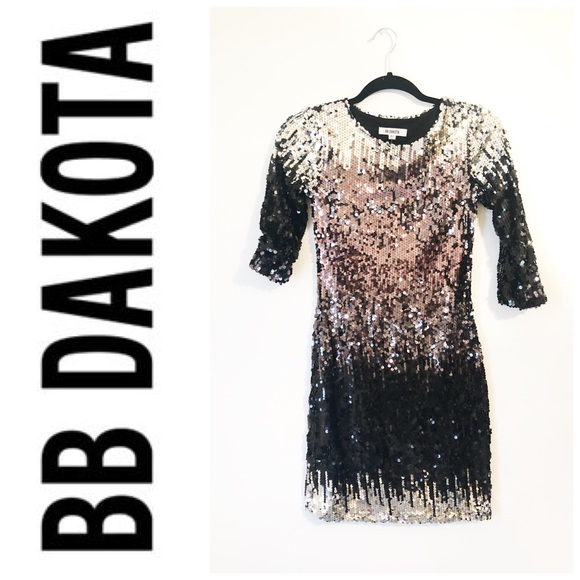 ⭐️NYE is coming!!! BB SEQUIN OMBRÉ DRESS - Picture 7 of 7